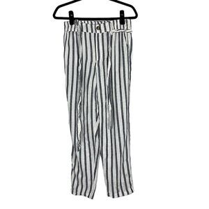 American Eagle Outfitter’s Linen Blend Stripe Wide Leg Pant - Women’s SP